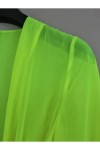 Şifon Plaj Elbisesi - Kimono - Neon Yeşil Şifon Plaj Elbisesi - Kimono - Neon Yeşil